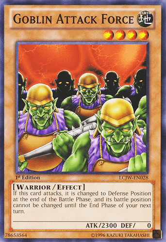 Goblin Attack Force - LCJW-EN028 Common 1st Edition
