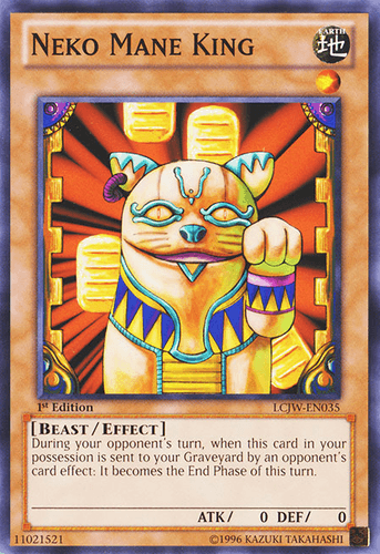 Neko Mane King - LCJW-EN035 Common 1st Edition