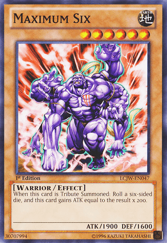 Maximum Six - LCJW-EN047 Common 1st Edition