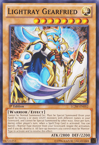 Lightray Gearfried - LCJW-EN052 Common 1st Edition