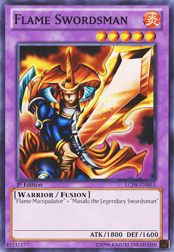 Flame Swordsman - LCJW-EN053 Common 1st Edition