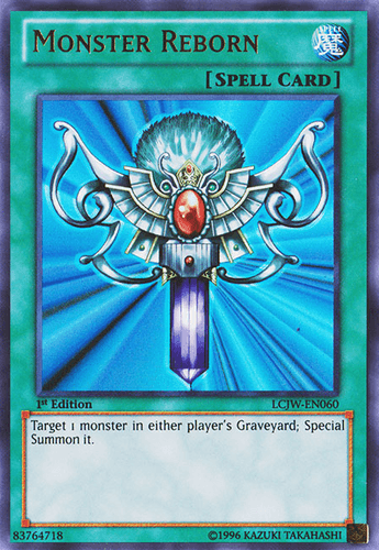 Monster Reborn - LCJW-EN060 Ultra Rare 1st Edition
