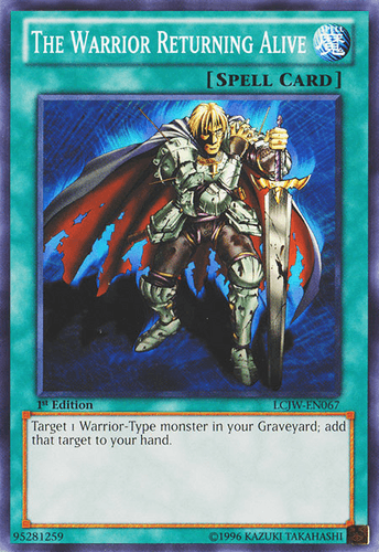 The Warrior Returning Alive - LCJW-EN067 Common 1st Edition