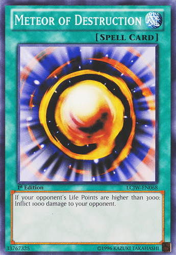 Meteor of Destruction - LCJW-EN068 Common 1st Edition