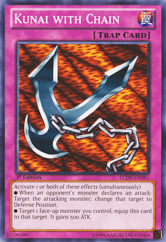 Kunai with Chain - LCJW-EN081 Common 1st Edition