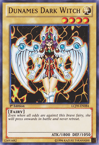 Dunames Dark Witch - LCJW-EN084 Ultra Rare 1st Edition