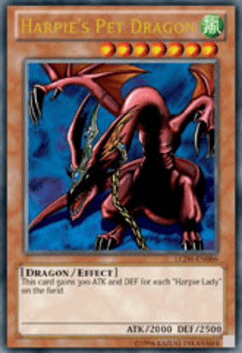 Harpie's Pet Dragon - LCJW-EN086 Ultra Rare 1st Edition