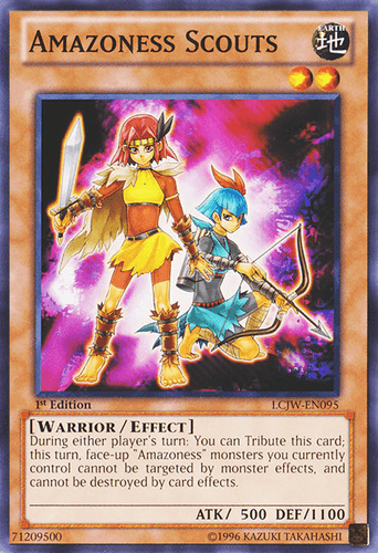 Amazoness Scouts - LCJW-EN095 Common 1st Edition