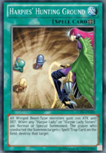 Harpies' Hunting Ground - LCJW-EN102 Super Rare 1st Edition