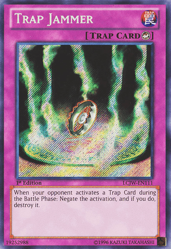 Trap Jammer - LCJW-EN111 Secret Rare 1st Edition