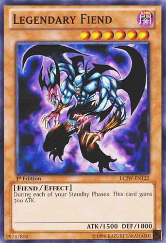 Legendary Fiend - LCJW-EN122 Common 1st Edition