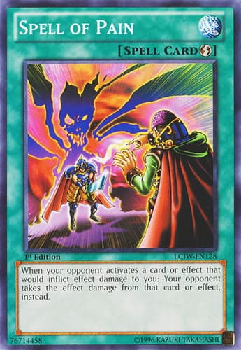 Spell of Pain - LCJW-EN128 Common 1st Edition