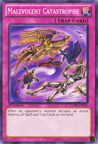 Malevolent Catastrophe - LCJW-EN136 Common 1st Edition