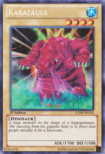 Kabazauls - LCJW-EN142 Secret Rare 1st Edition
