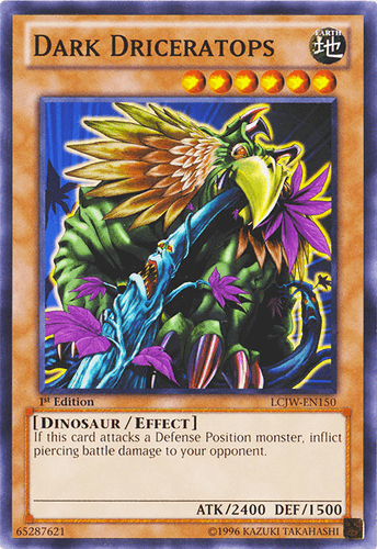 Dark Driceratops - LCJW-EN150 Common 1st Edition