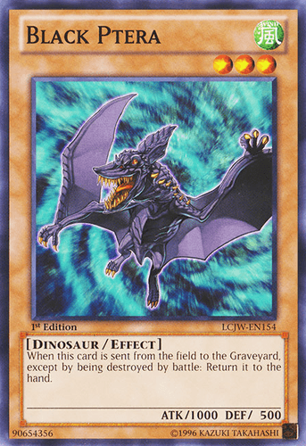 Black Ptera - LCJW-EN154 Common 1st Edition