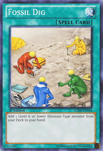 Fossil Dig - LCJW-EN164 Common 1st Edition