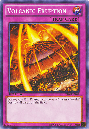 Volcanic Eruption - LCJW-EN168 Common 1st Edition