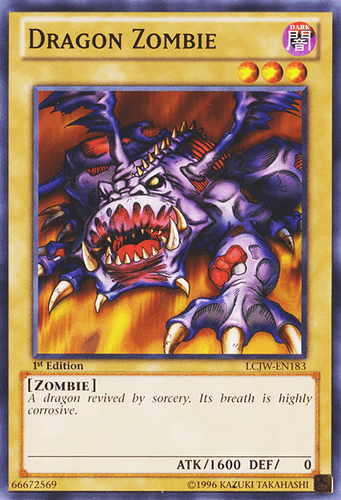 Dragon Zombie - LCJW-EN183 Common 1st Edition