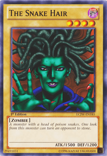 The Snake Hair - LCJW-EN185 Common 1st Edition