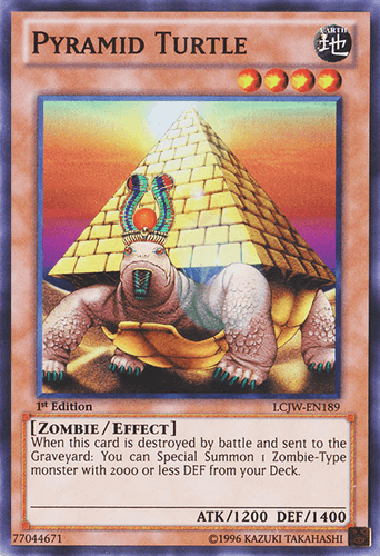 Pyramid Turtle - LCJW-EN189 Super Rare 1st Edition