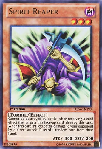 Spirit Reaper - LCJW-EN190 Ultra Rare 1st Edition