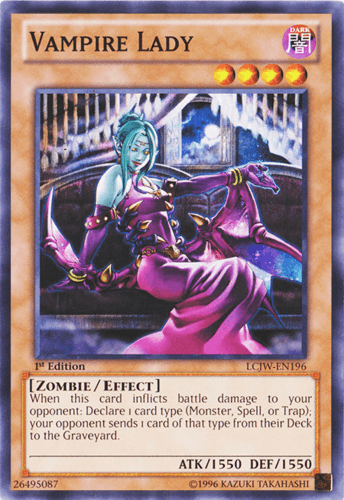Vampire Lady - LCJW-EN196 Common 1st Edition