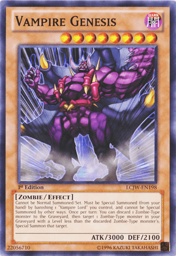 Vampire Genesis - LCJW-EN198 Common 1st Edition