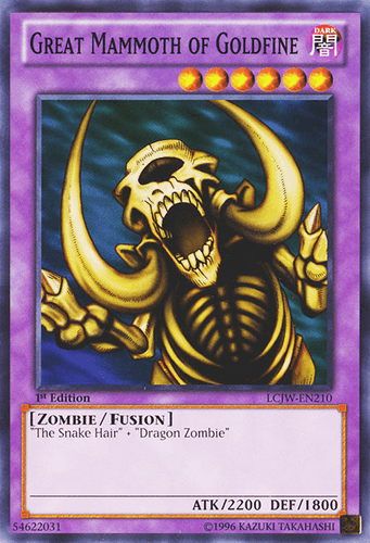 Great Mammoth of Goldfine - LCJW-EN210 Common 1st Edition