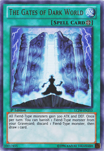 The Gates of Dark World - LCJW-EN253 Ultra Rare 1st Edition