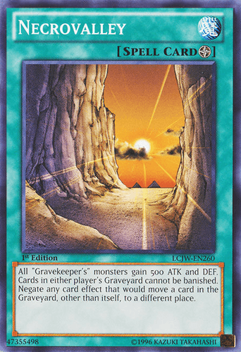 Necrovalley - LCJW-EN260 Common 1st Edition