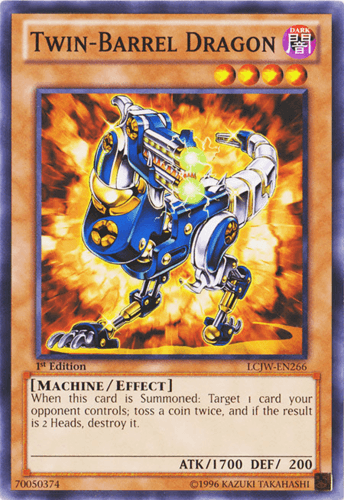 Twin-Barrel Dragon - LCJW-EN266 Common 1st Edition