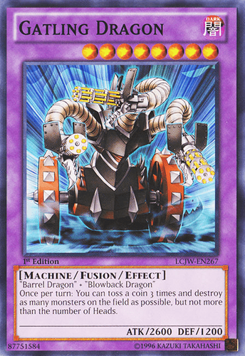 Gatling Dragon - LCJW-EN267 Common 1st Edition