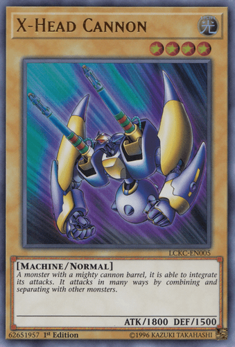 X-Head Cannon - LCKC-EN005 Ultra Rare Unlimited