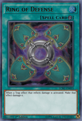 Ring of Defense - LCKC-EN033 Ultra Rare Unlimited