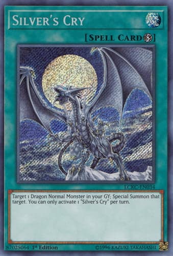 Silver's Cry - LCKC-EN034 Secret Rare Unlimited