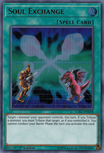 Soul Exchange - LCKC-EN038 Ultra Rare Unlimited
