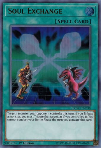 Soul Exchange - LCKC-EN038 Ultra Rare 1st Edition