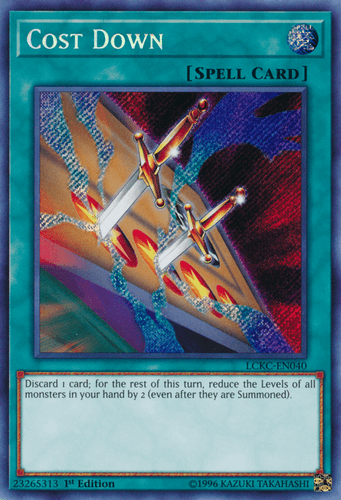 Cost Down - LCKC-EN040 Secret Rare Unlimited