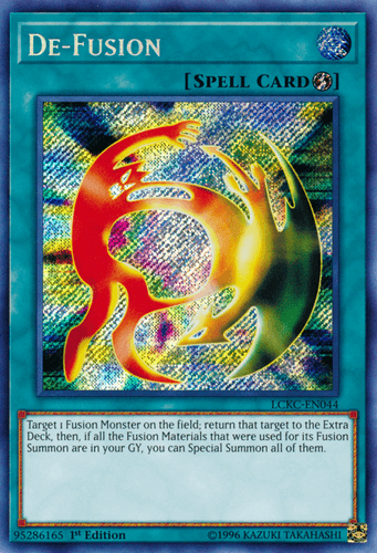 De-Fusion - LCKC-EN044 Secret Rare Unlimited