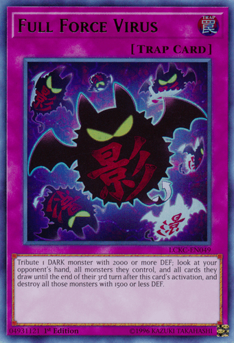 Full Force Virus - LCKC-EN049 Ultra Rare Unlimited