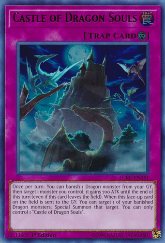 Castle of Dragon Souls - LCKC-EN051 Ultra Rare Unlimited