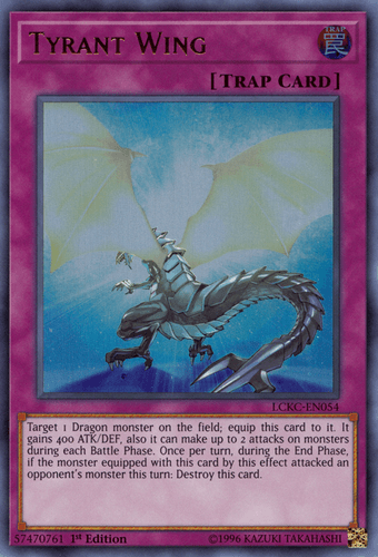 Tyrant Wing - LCKC-EN054 Ultra Rare Unlimited