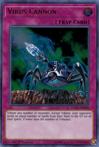 Virus Cannon - LCKC-EN056 Ultra Rare 1st Edition