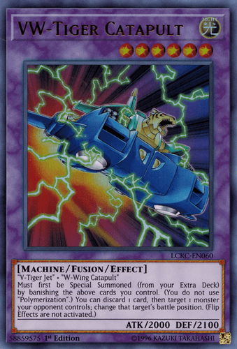 VW-Tiger Catapult - LCKC-EN060 Ultra Rare 1st Edition