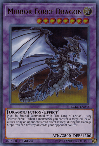 Mirror Force Dragon - LCKC-EN062 Ultra Rare 1st Edition