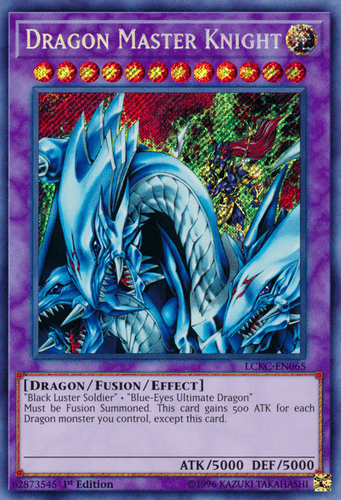Dragon Master Knight - LCKC-EN065 Secret Rare Unlimited
