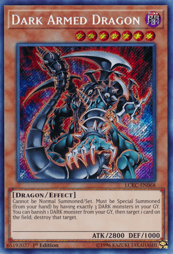 Dark Armed Dragon - LCKC-EN068 Secret Rare Unlimited