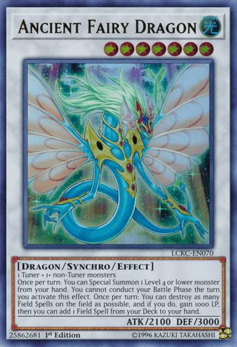 Ancient Fairy Dragon - LCKC-EN070 Ultra Rare Unlimited