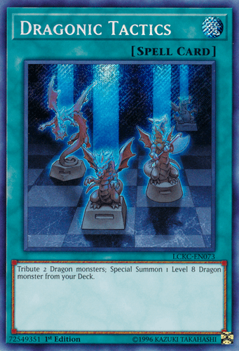 Dragonic Tactics - LCKC-EN073 Secret Rare 1st Edition